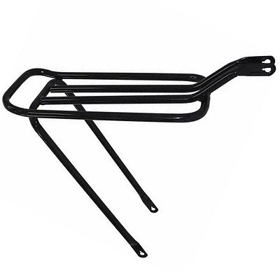 Bagageiro de Bicicleta AMR Tubular Aro 26 Preto.